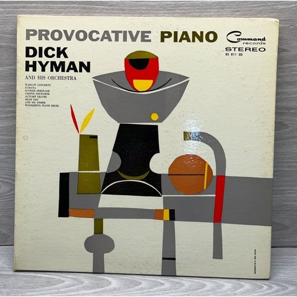 Dick Hyman Provocative Piano Vinyl LP 1960 Command RS 811 Gatefold VG+ - Picture 6 of 6